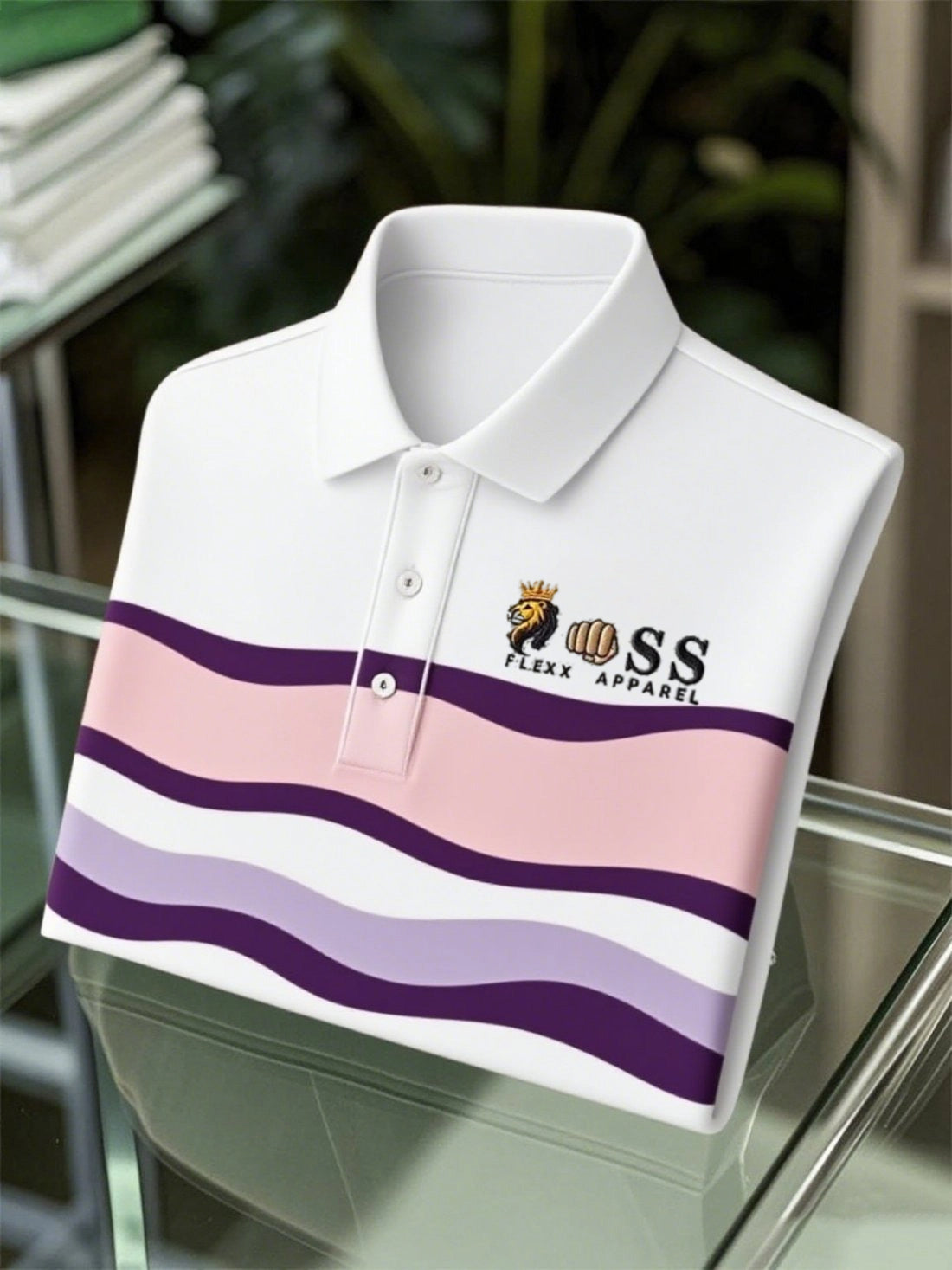 Men's Business Casual Short Sleeve Polo Shirt