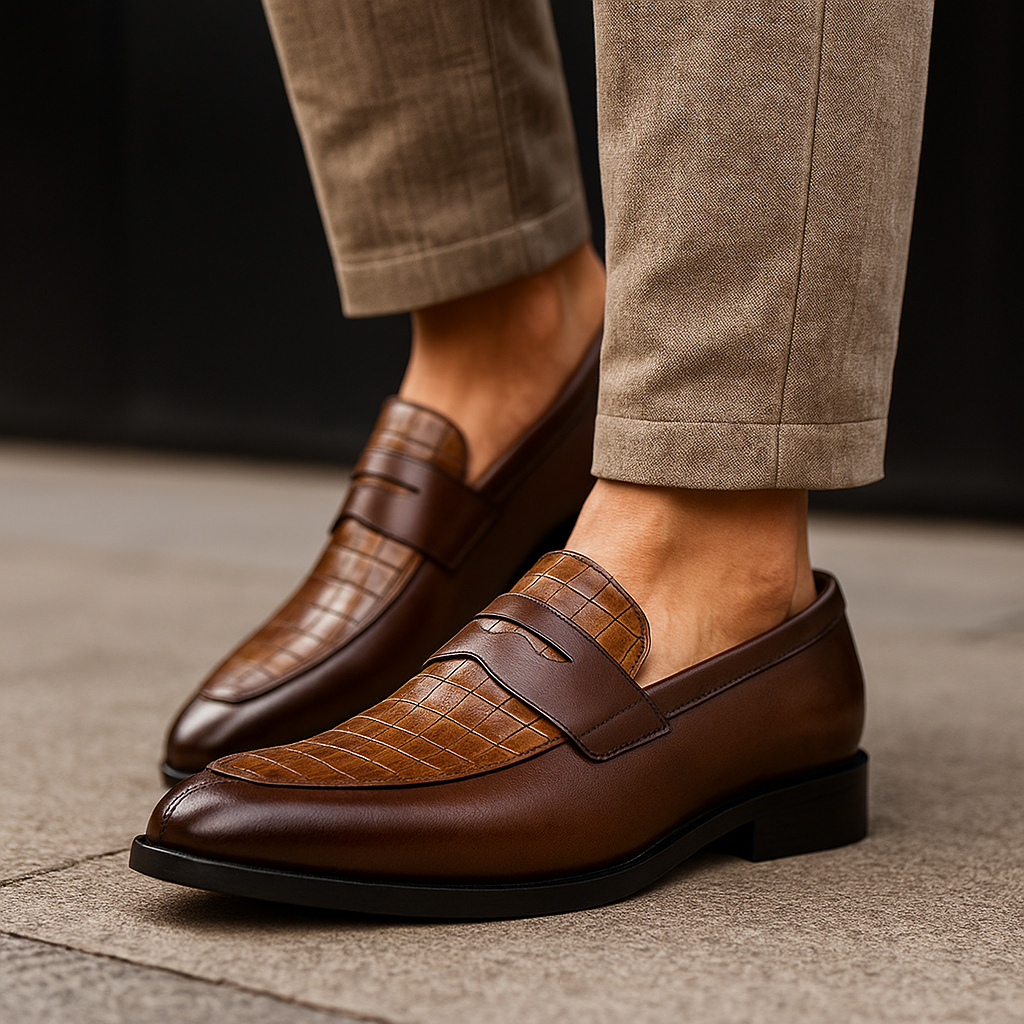 Jeromy Leather Loafers