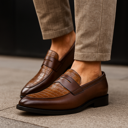 Jeromy Leather Loafers