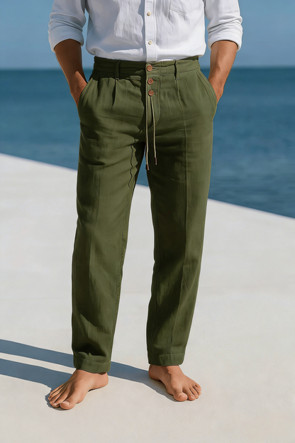 Men's Casual Linen Pants