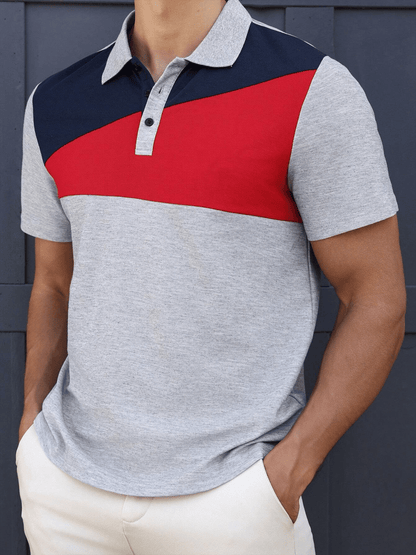 Men's Casual Business Fashion Polo Shirts