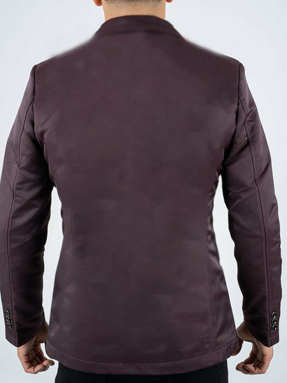 Men's Fashion Commuter Print Design Suit Jacket