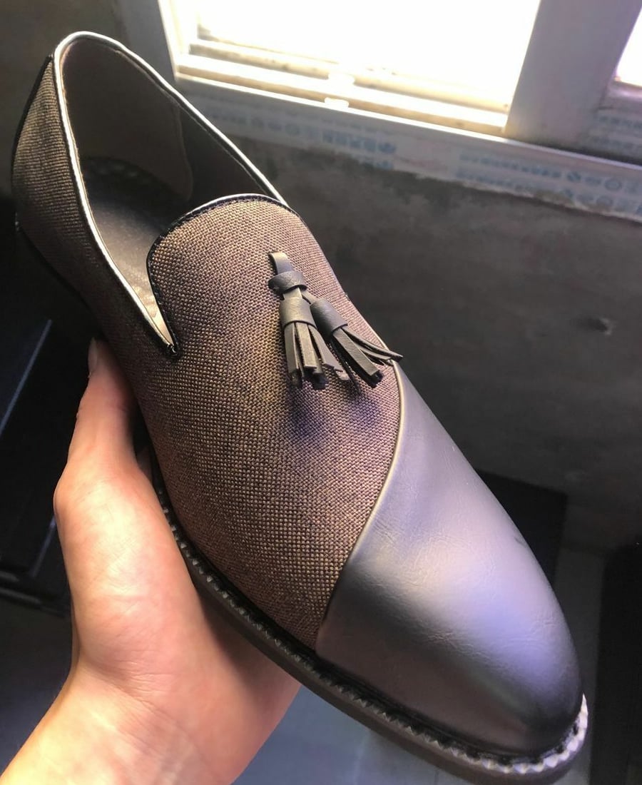 Tassel Slip On Party Leather Dress Shoes