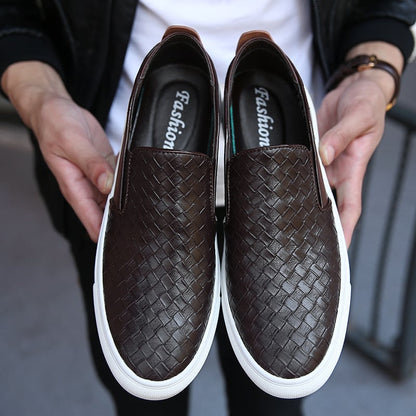 Men Oxfords Genuine Leather Casual Shoes