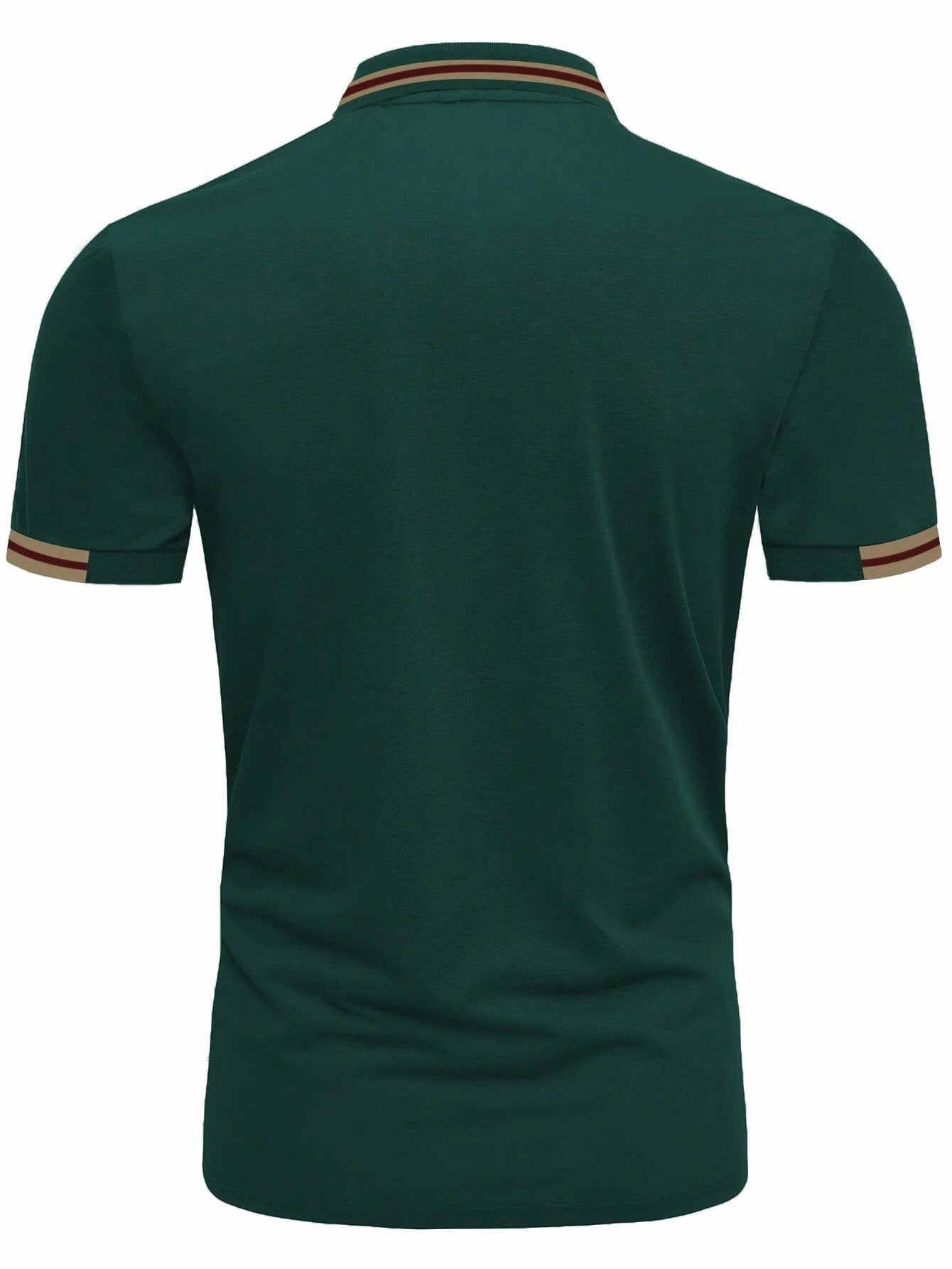Men's Printed Casual POLO Shirt