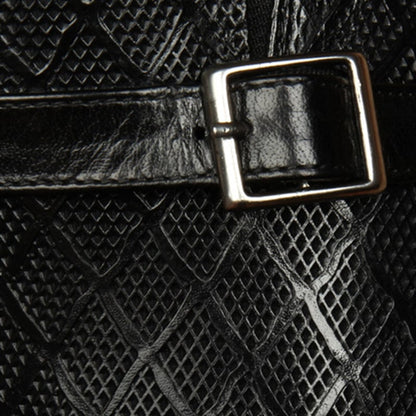 Fashion Carved Buckle Design Business Men'S Leather Shoes