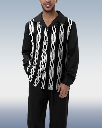 Black Arrows Long Sleeve Shirt Walking Set