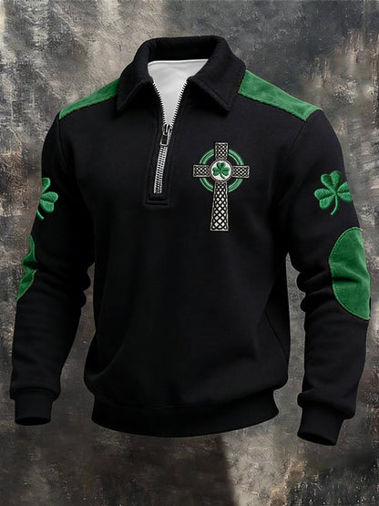 Men's St. Patrick's Day Printed Casual Sweatshirt