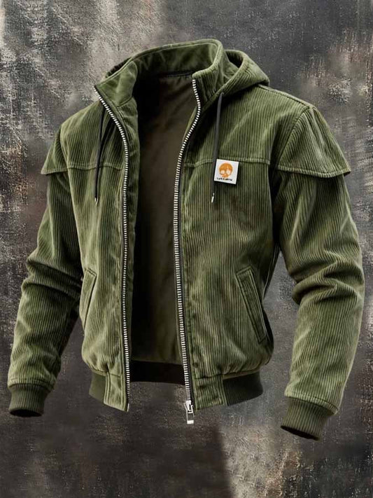 Men's Vintage Corduroy Outdoor Jacket