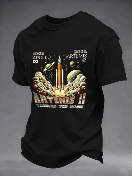 Toward The Moon 2026  T-Shirt