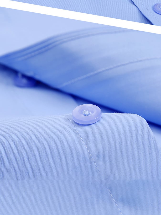 Men's Business Non-Iron Shirt With Pockets