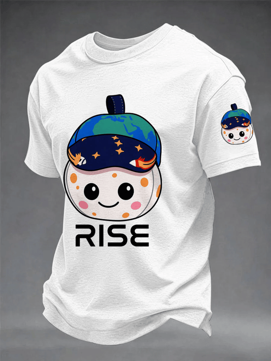 Men's Artemis II Printed Casual T-shirt