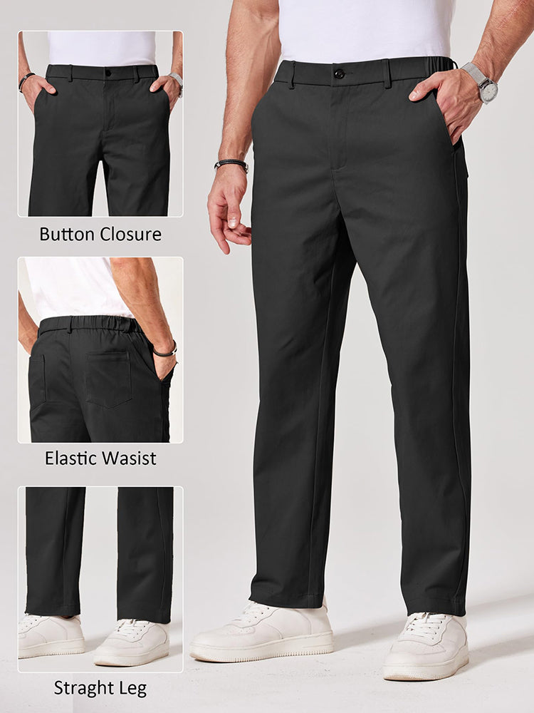 Business Casual Stretch Chino Pants