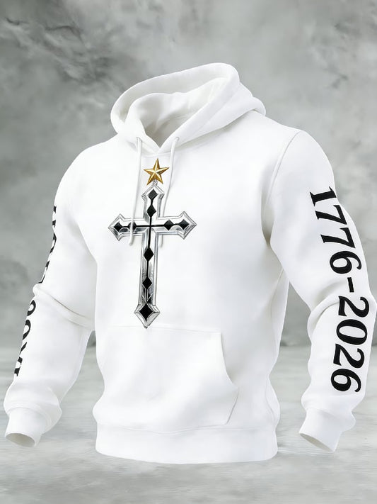 Men's Casual Print Sweatshirt-Fast Shipping