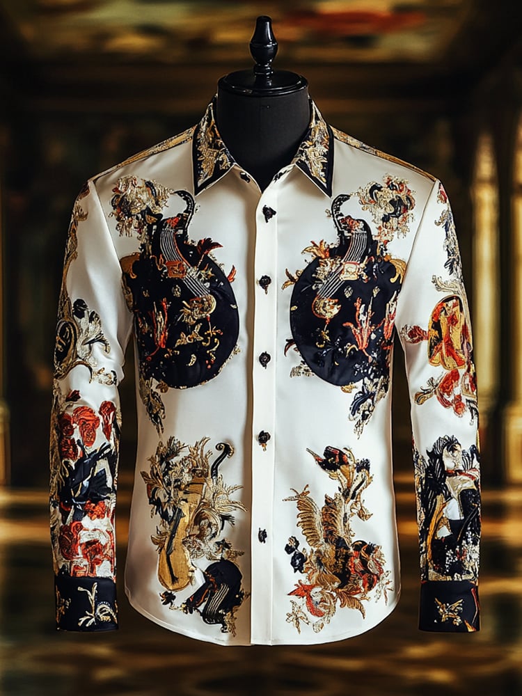 Men's Luxury Gorgeous Long Sleeve Shirt
