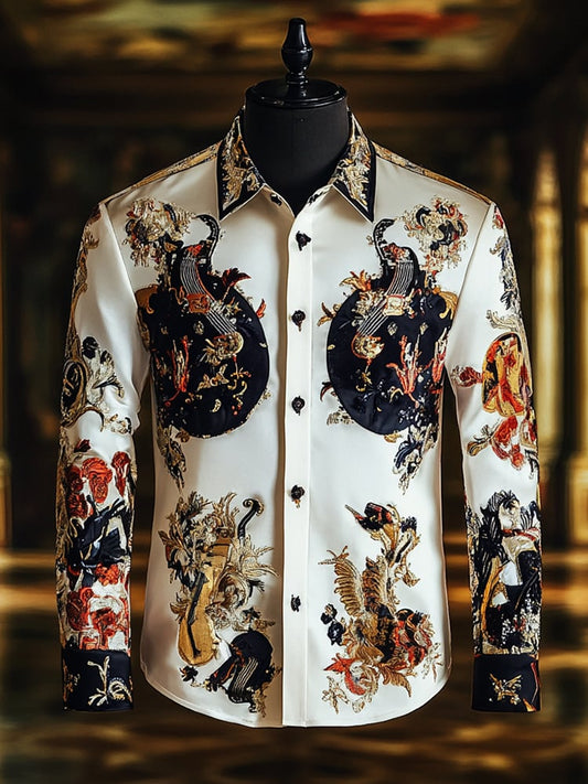 Men's Luxury Gorgeous Long Sleeve Shirt