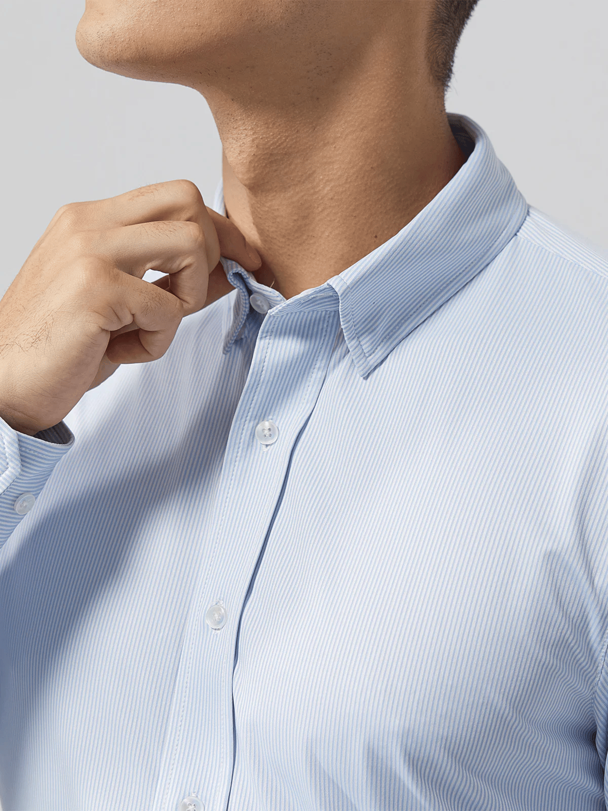 Men's Business Casual Long Sleeve Shirt