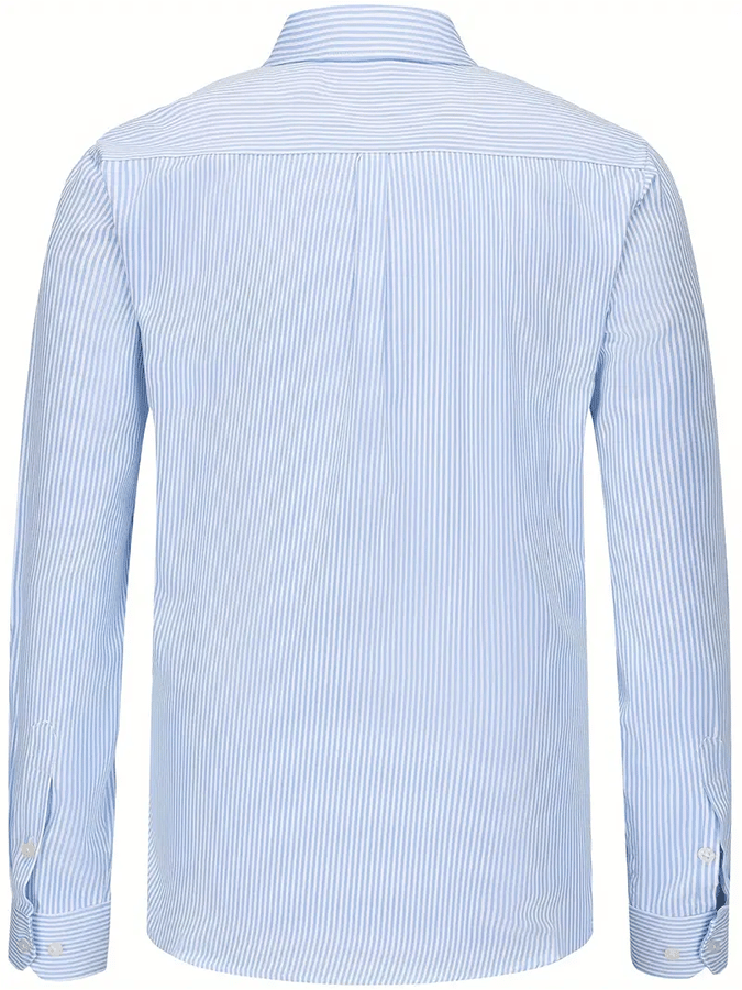 Men's Striped Business Casual Shirt
