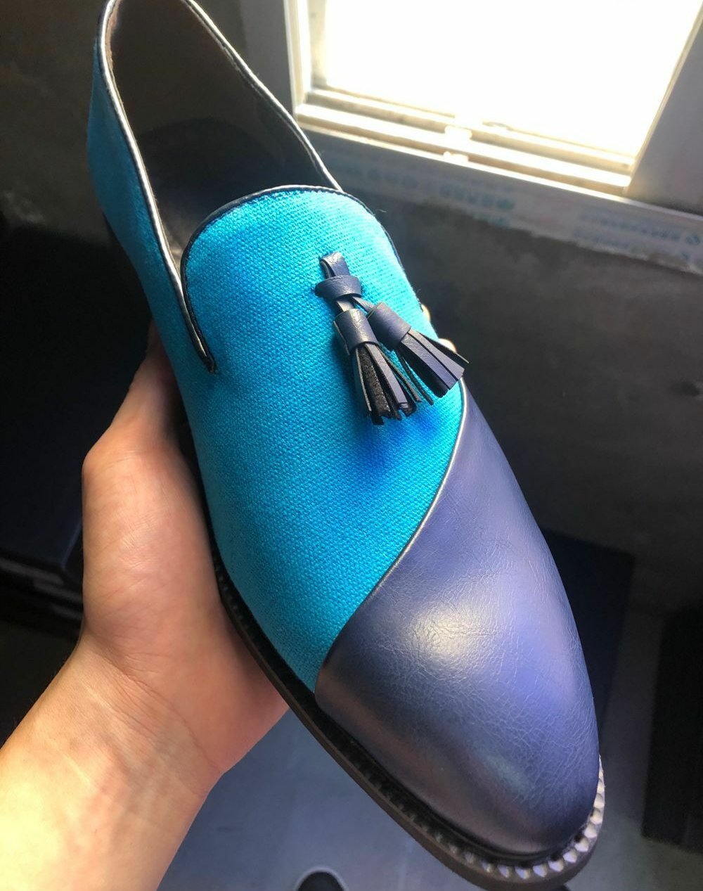 Tassel Slip On Party Leather Dress Shoes
