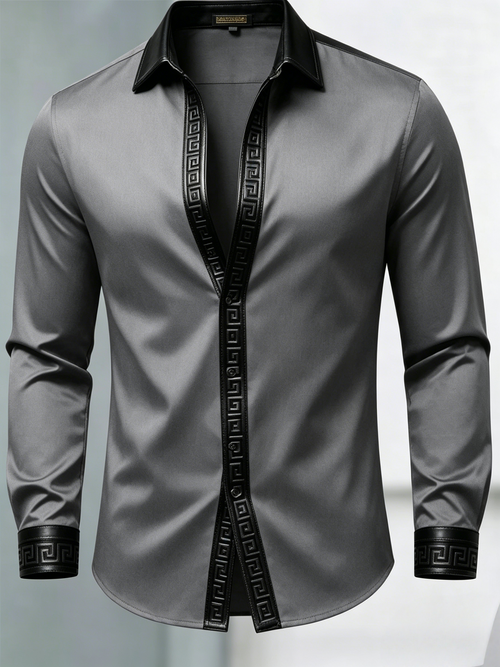 Men's Luxury Gorgeous Long Sleeve Shirt