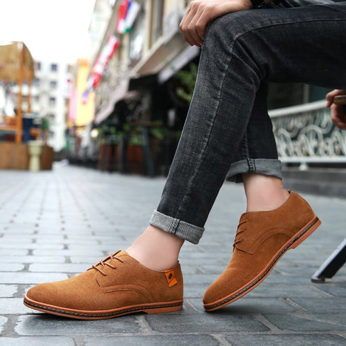 Summer Breathable Business Casual Plus Size Men'S Shoes
