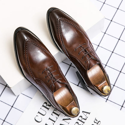 Men's Fashion Vintage Lace Up Leather Shoes