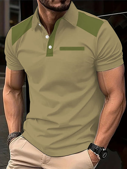 Men's Fashion Casual Polo Shirt