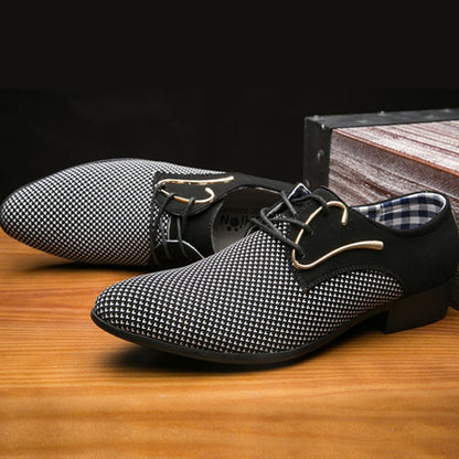 Men's Casual Pointed Toe Business Shoes