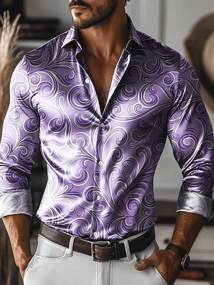Men's Vintage Long Sleeve Shirt