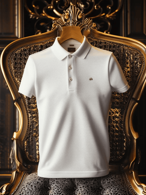 Men's Casual Business Button Short Sleeve Polo Shirt