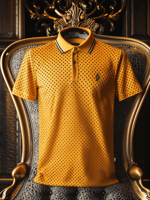 Men's Casual Business Button Short Sleeve Polo Shirt