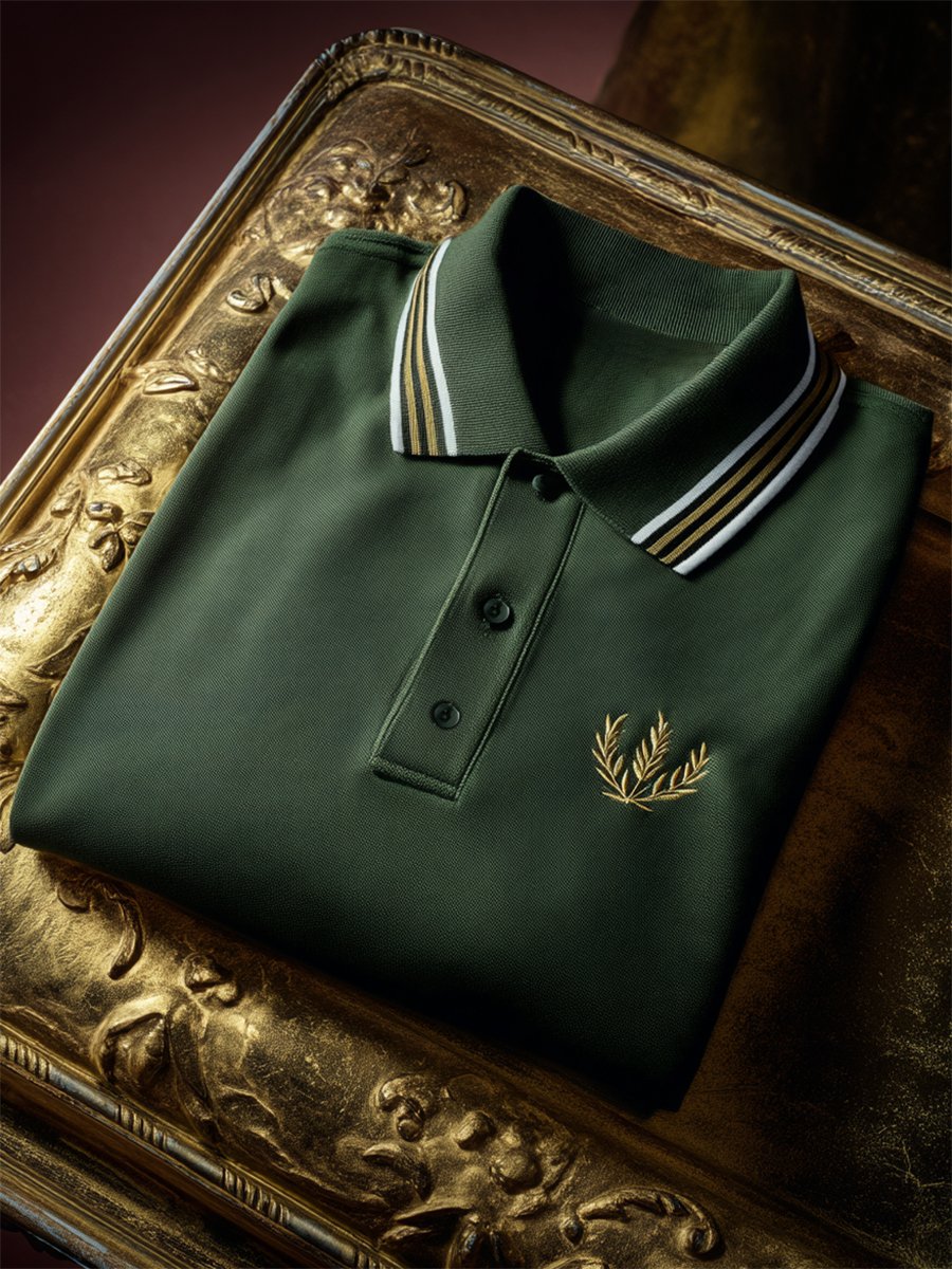 Men's Business Casual Button Short Sleeve Polo Shirt
