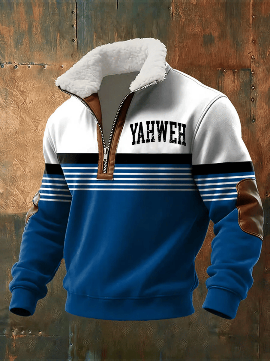 Men's Yahweh Faith Print Sweatshirts