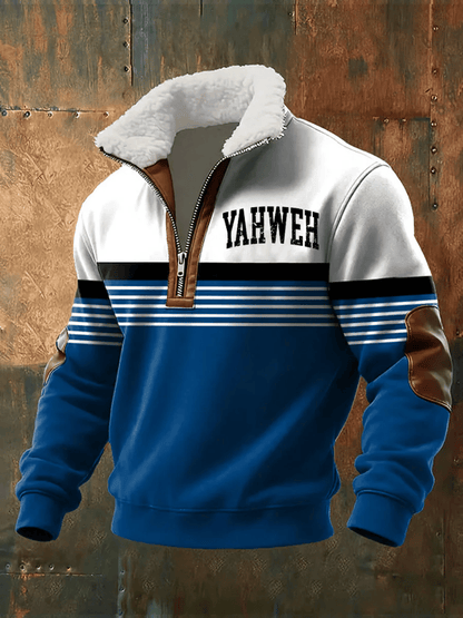 Men's Yahweh Faith Print Sweatshirts