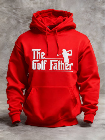 Men's Winter Golf Customer Printed Hooded Top