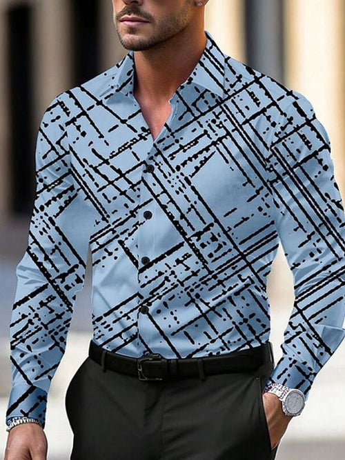 Men's Luxury Business Long Sleeve Shirt