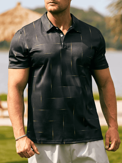 Men's Casual Color Polo Shirt