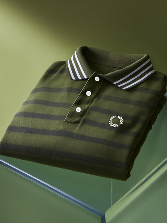 Men's Business Casual Button Short Sleeve Polo Shirt