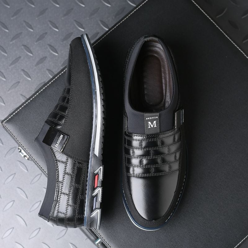 Business Casual Simple Fashion Men'S Leather Shoes