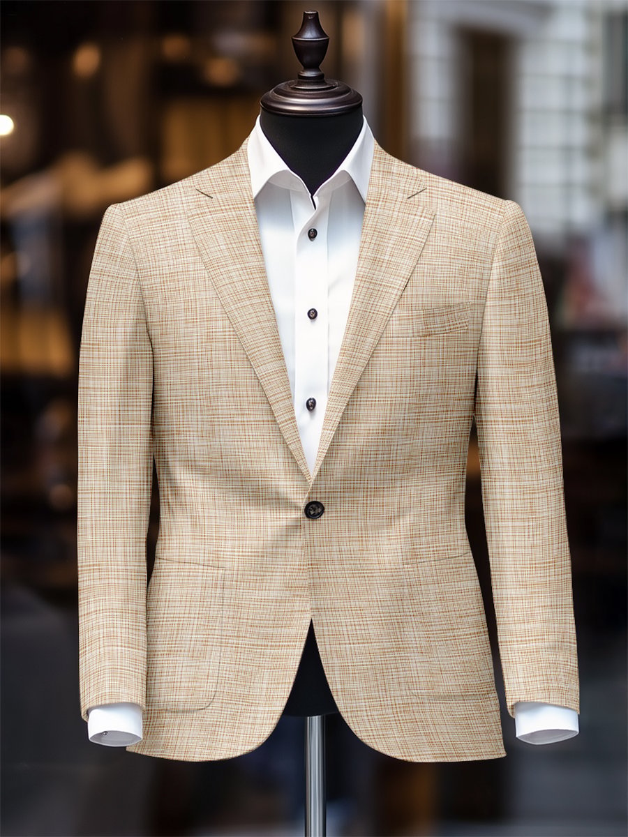 Men's Retro Casual Striped Blazer