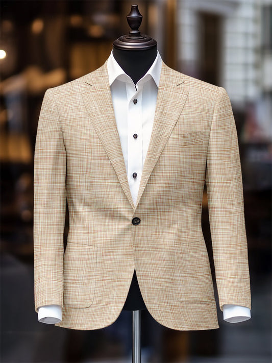 Men's Retro Casual Striped Blazer