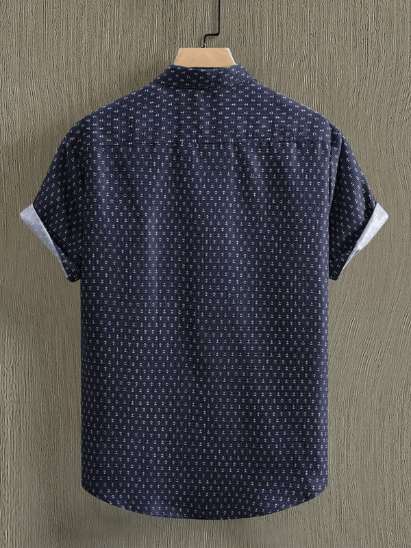 Men's Business Casual Short Sleeve Shirt