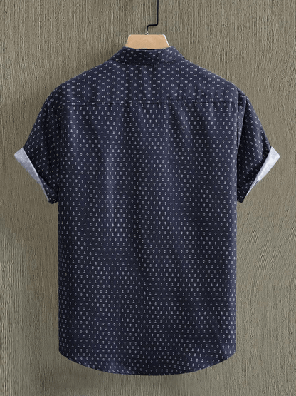 Men's Business Casual Short Sleeve Shirt