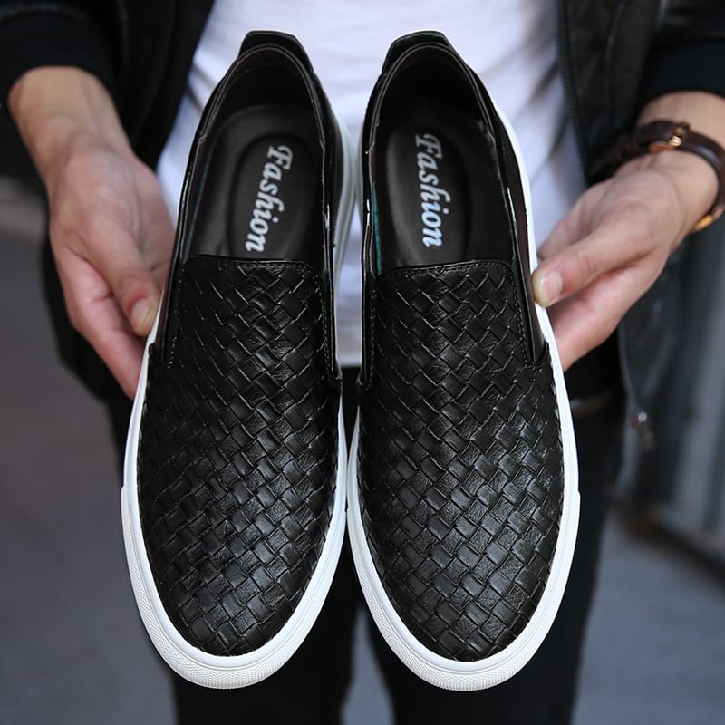 Men Oxfords Genuine Leather Casual Shoes