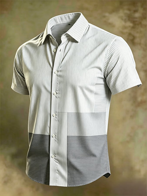 Men'S Short-Sleeve Business Shirt