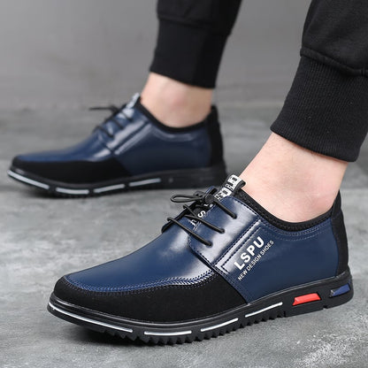 Business Casual Simple Fashion Men'S Leather Shoes