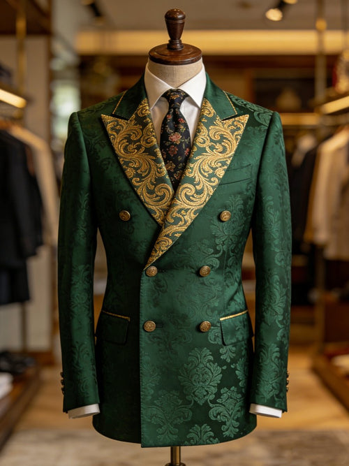 Men's luxury business suit jacket