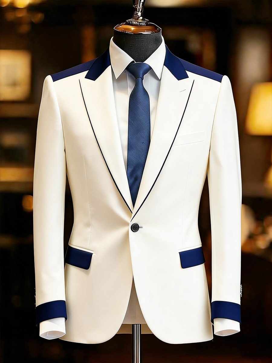Men's Business Casual Suit Jacket