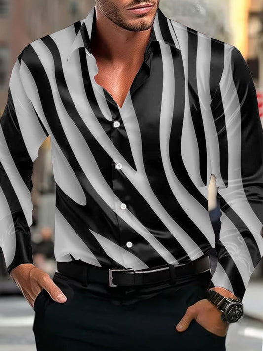 Men's Business Luxury Long Sleeve Shirt