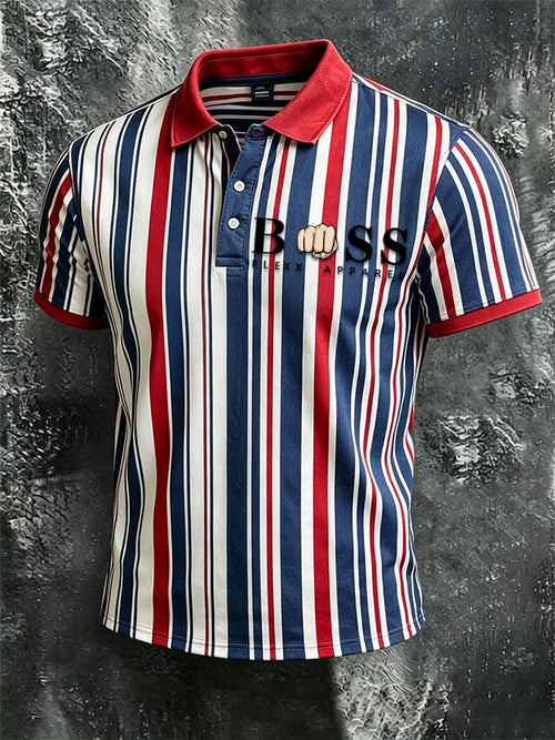 Men's Short-Sleeve Business Polo Shirt